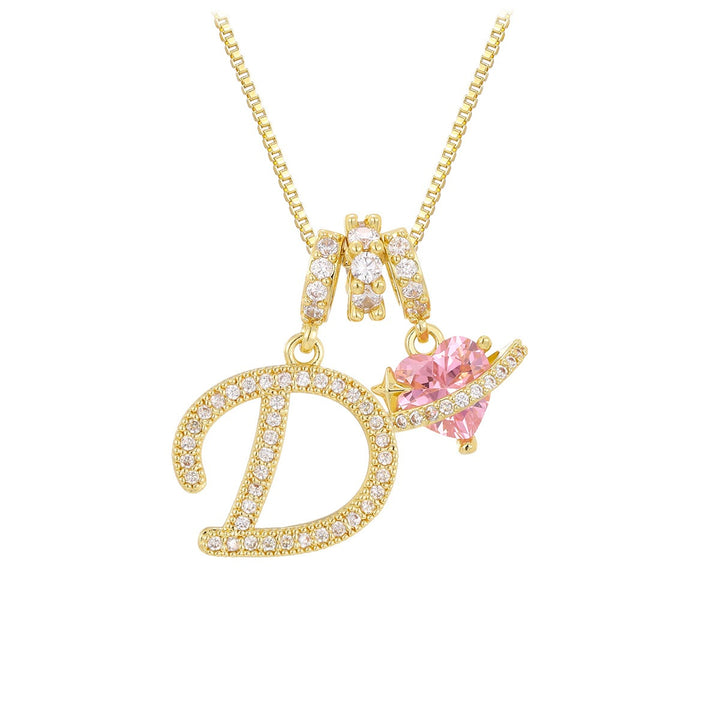 Personalized Initial Letter Necklace