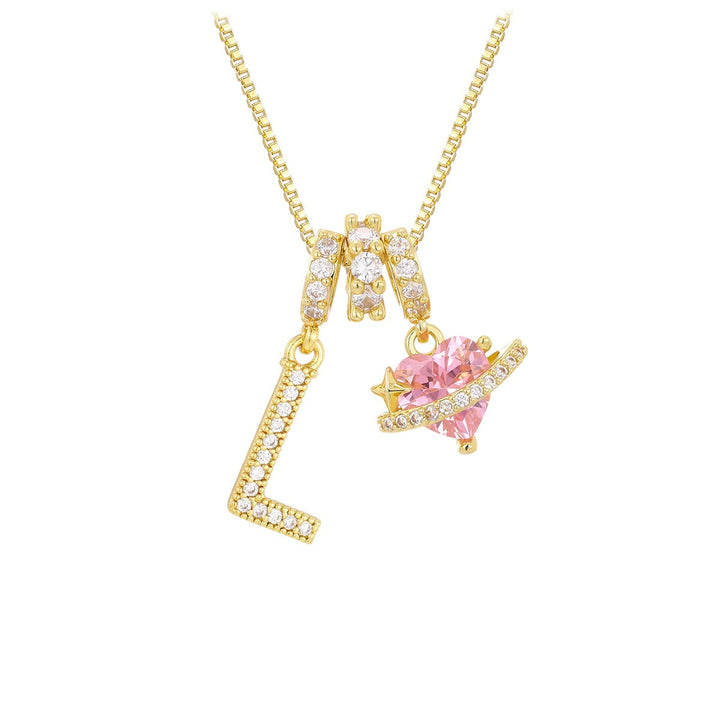 Personalized Initial Letter Necklace