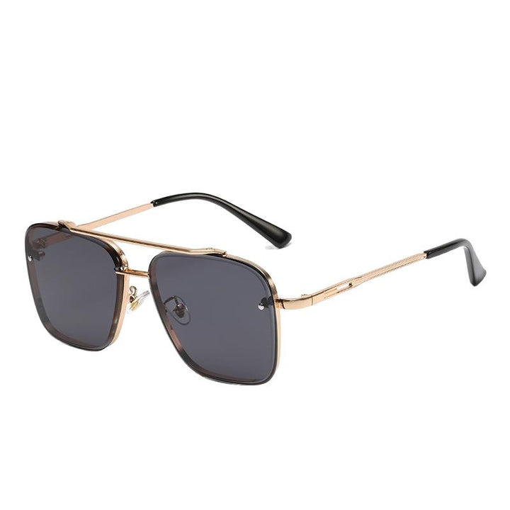 Timeless Double-Bridge Aviator Sunglasses
