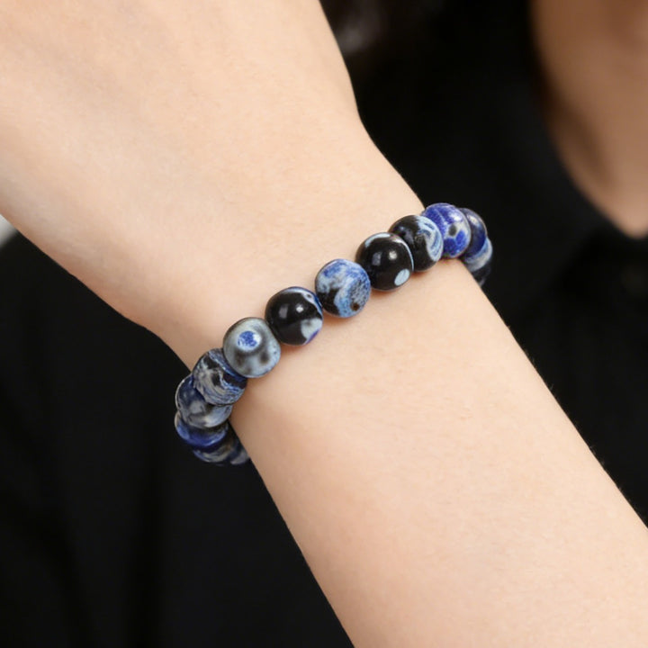 Natural Fire Agate Protection Bracelet