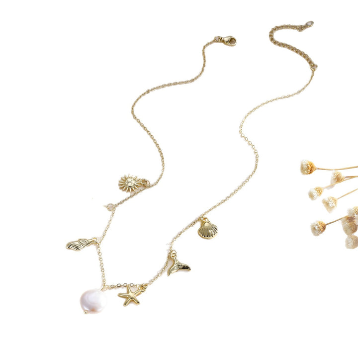 Multi-Charm Ocean Theme Necklace/Bracelet/Anklet