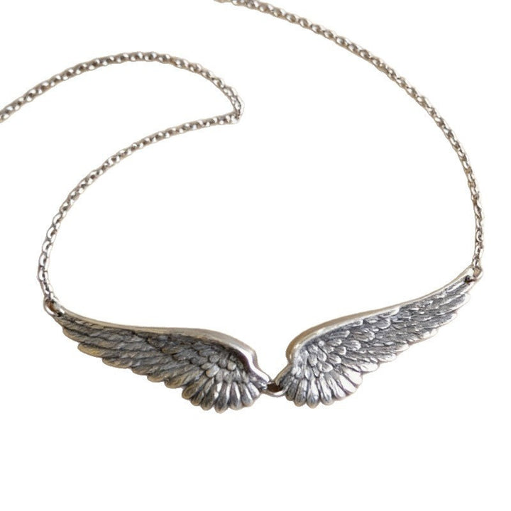 Freedom Wings Vintage Angel Wings Necklace