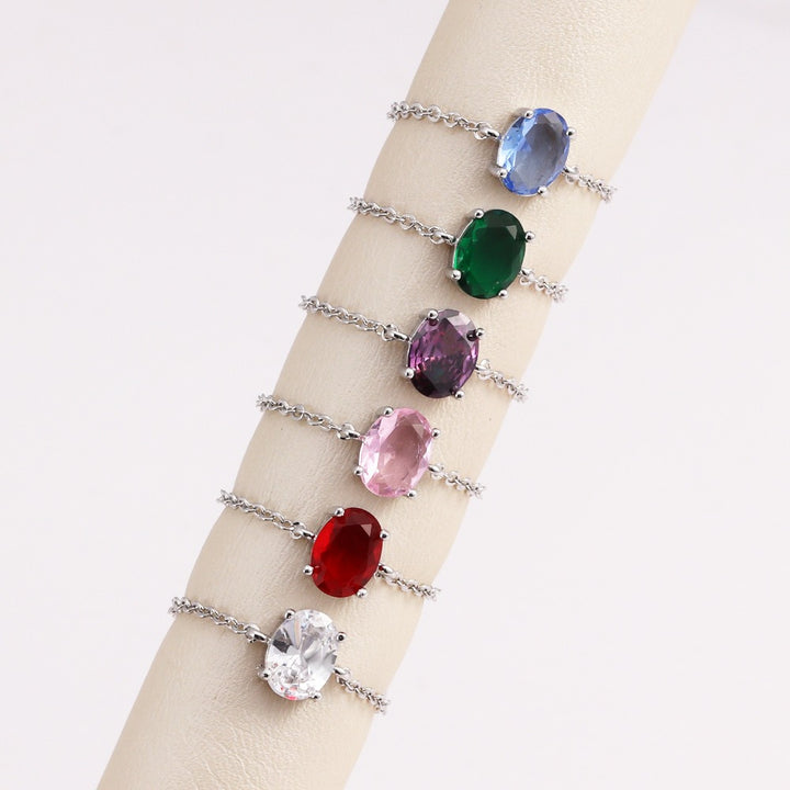 Starlit Chain Adjustable Solitaire Ring