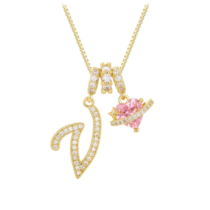 Personalized Initial Letter Necklace