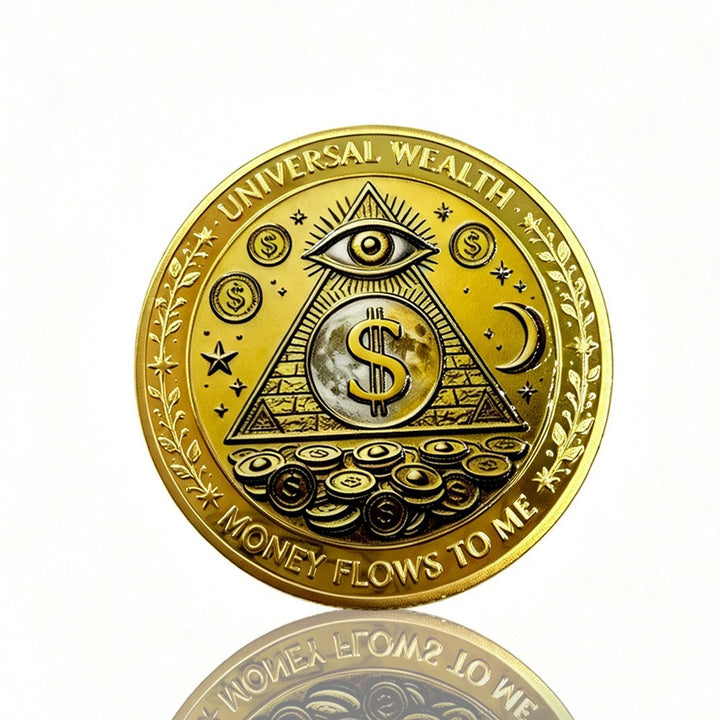 Universal Wealth Manifestation Coin
