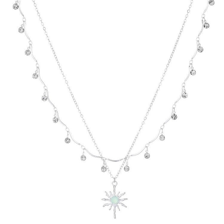 S925 Silver Celestial Layered Necklace