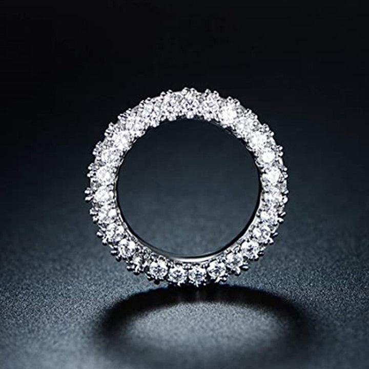 Triple Row Starlight Eternity Band