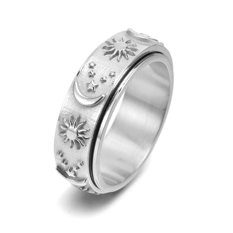 Anti-Anxiety Celestial Spinner Ring