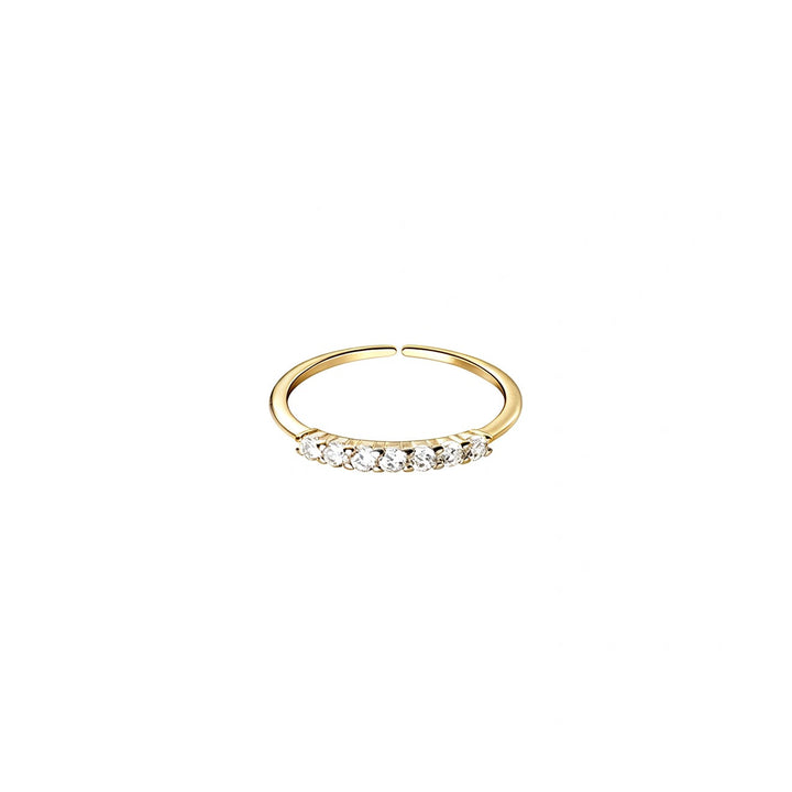 S925 Sterling Silver Minimalist Stackable Adjustable Ring Set