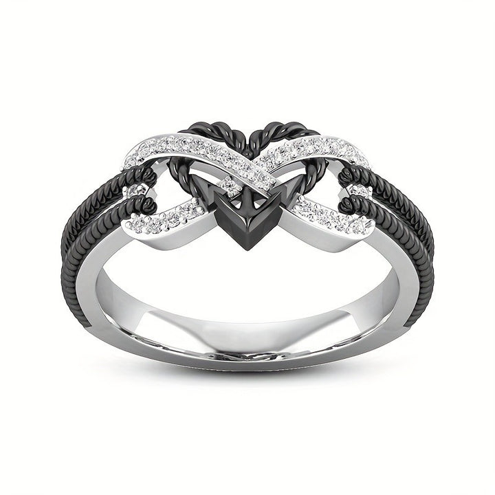 Anchor's Protection Two-Tone Twisted Anchor Ring