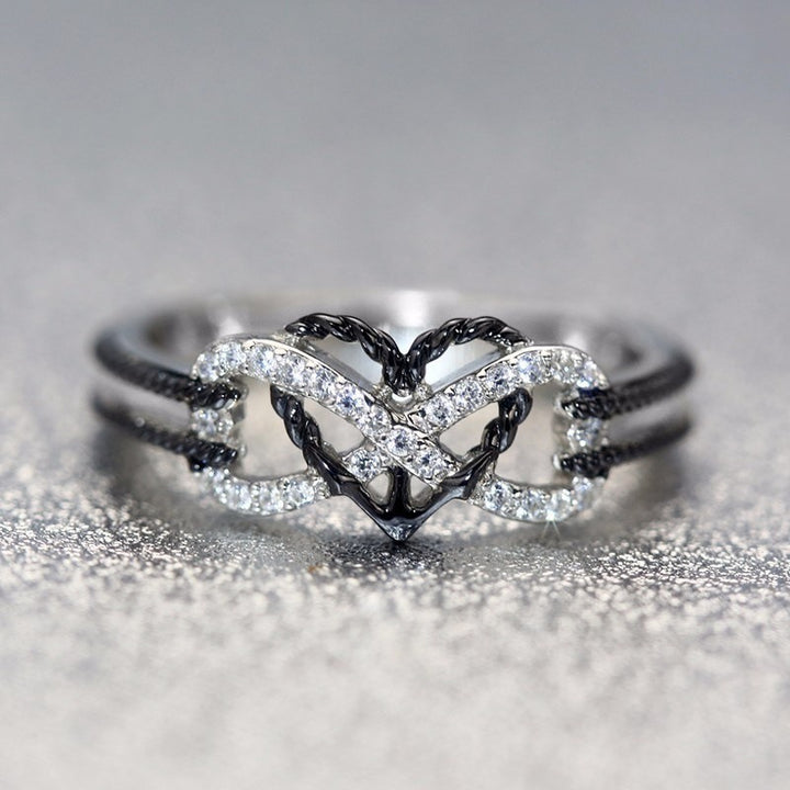 Anchor's Protection Two-Tone Twisted Anchor Ring