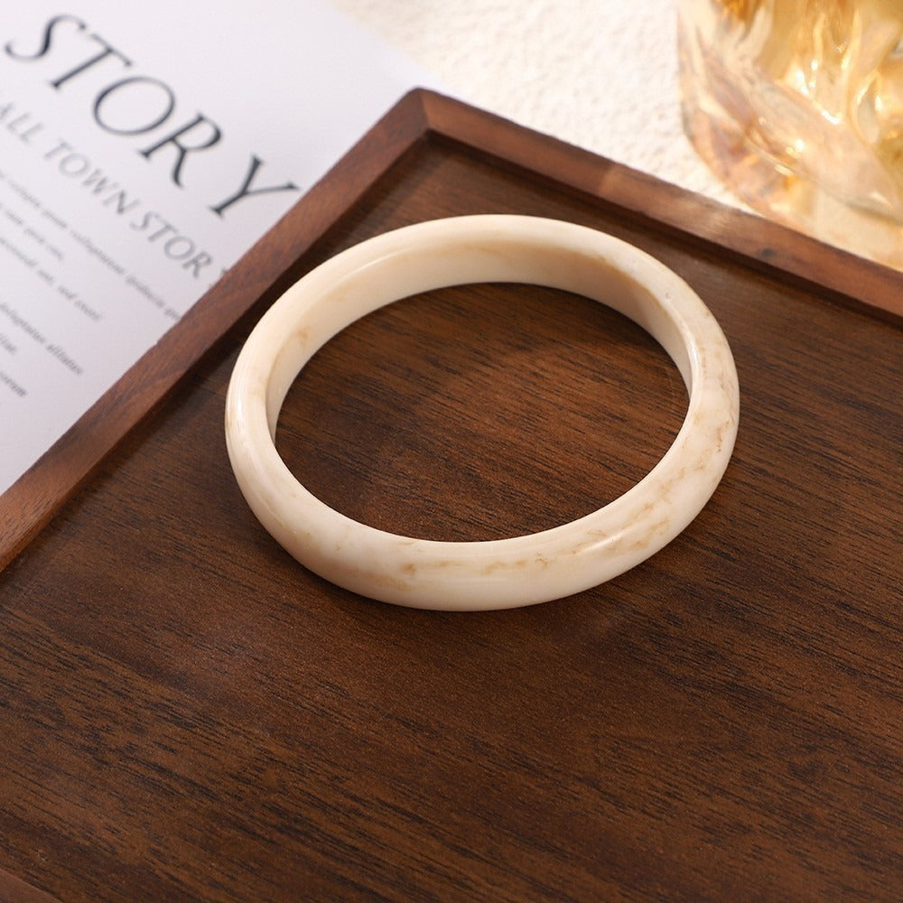 Vintage Resin Bangle Bracelet Set of 3
