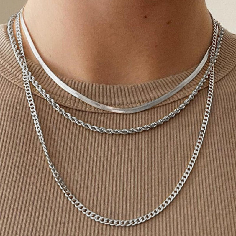 18K Gold Plated Layered Necklace