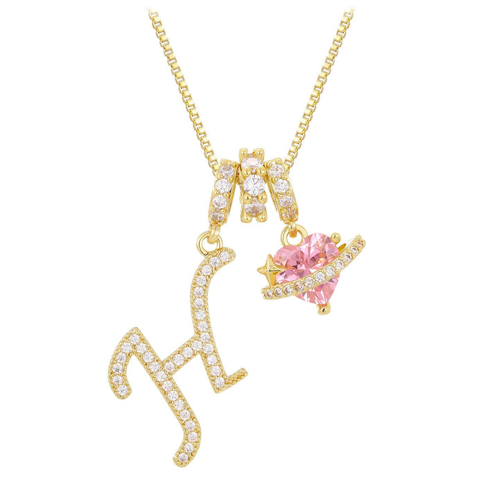 Personalized Initial Letter Necklace