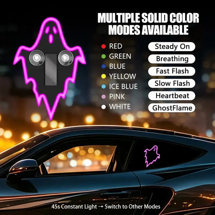 Halloween Limited Neon Ghost/Bat Car Ambient Light