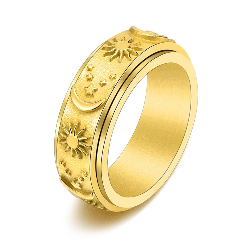 Anti-Anxiety Celestial Spinner Ring