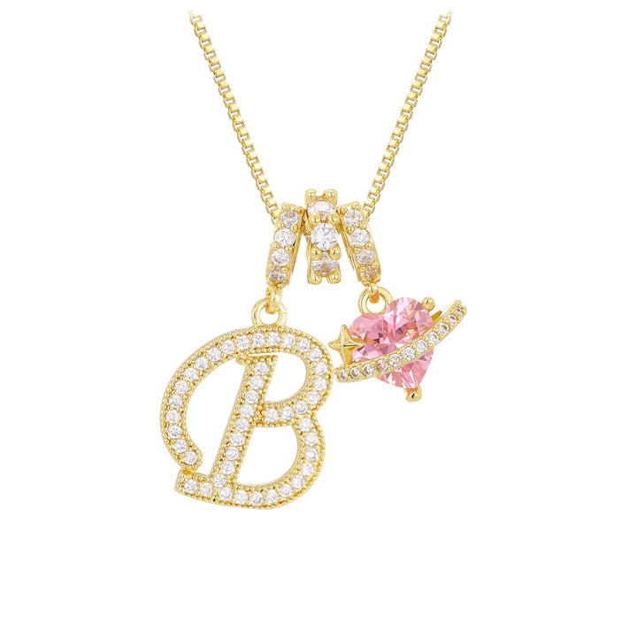 Personalized Initial Letter Necklace