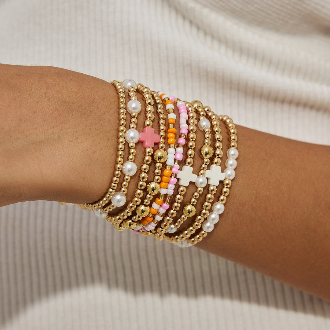Boho Glow Deluxe Stackable Bracelet Stacks Set