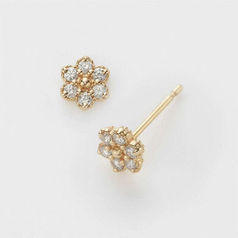 14K Gold Daisy Jewelry Set