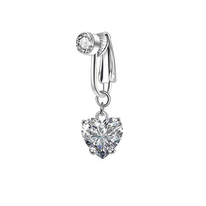Sterling Silver Non-Piercing Belly Button Ring Set