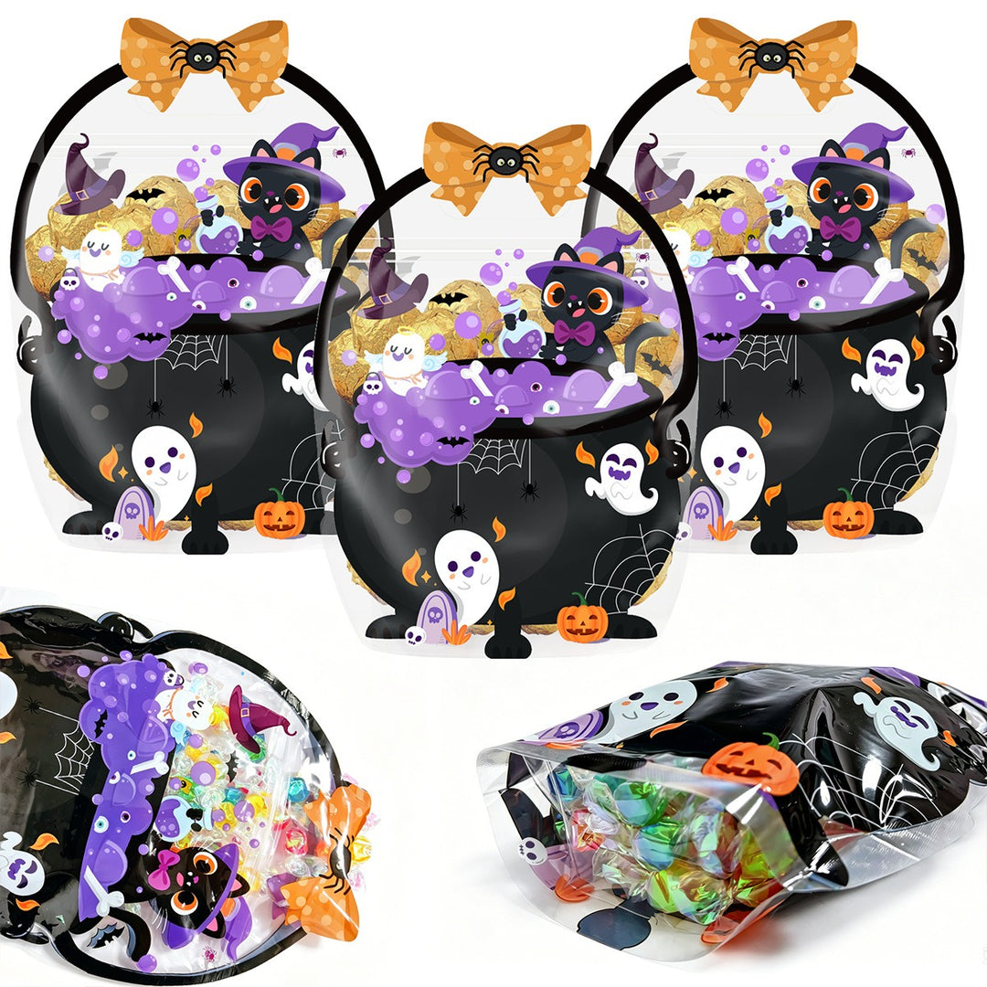 Halloween Party Fun Cute Transparent Candy Treat Bags
