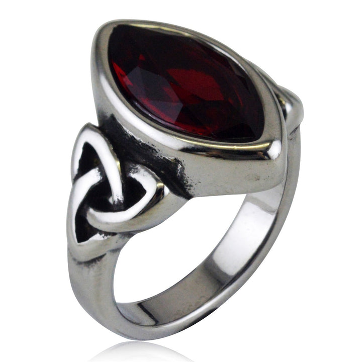 Celtic Knot Legacy Vintage Marquise Gem Ring