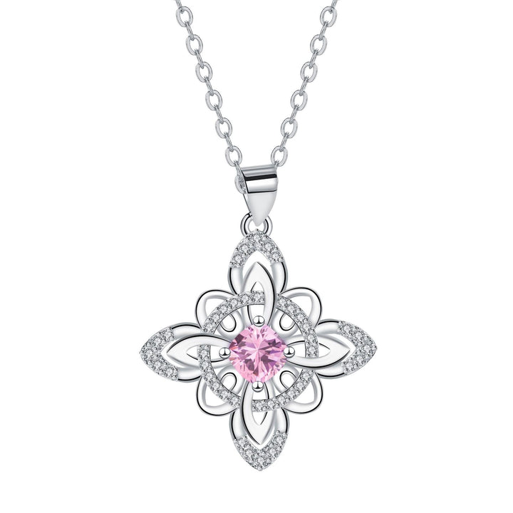 「Celtic Guardian」Birthstone Double Protection Necklace