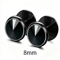 316L Stainless Steel Fake Plug Stud Earrings