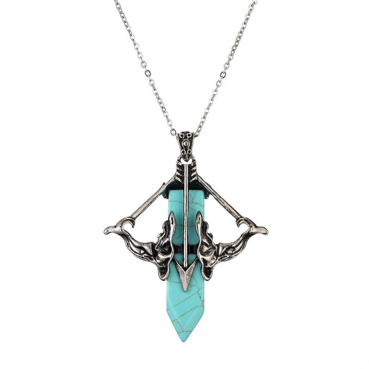Cupid's Sword Natural Crystal Pendant