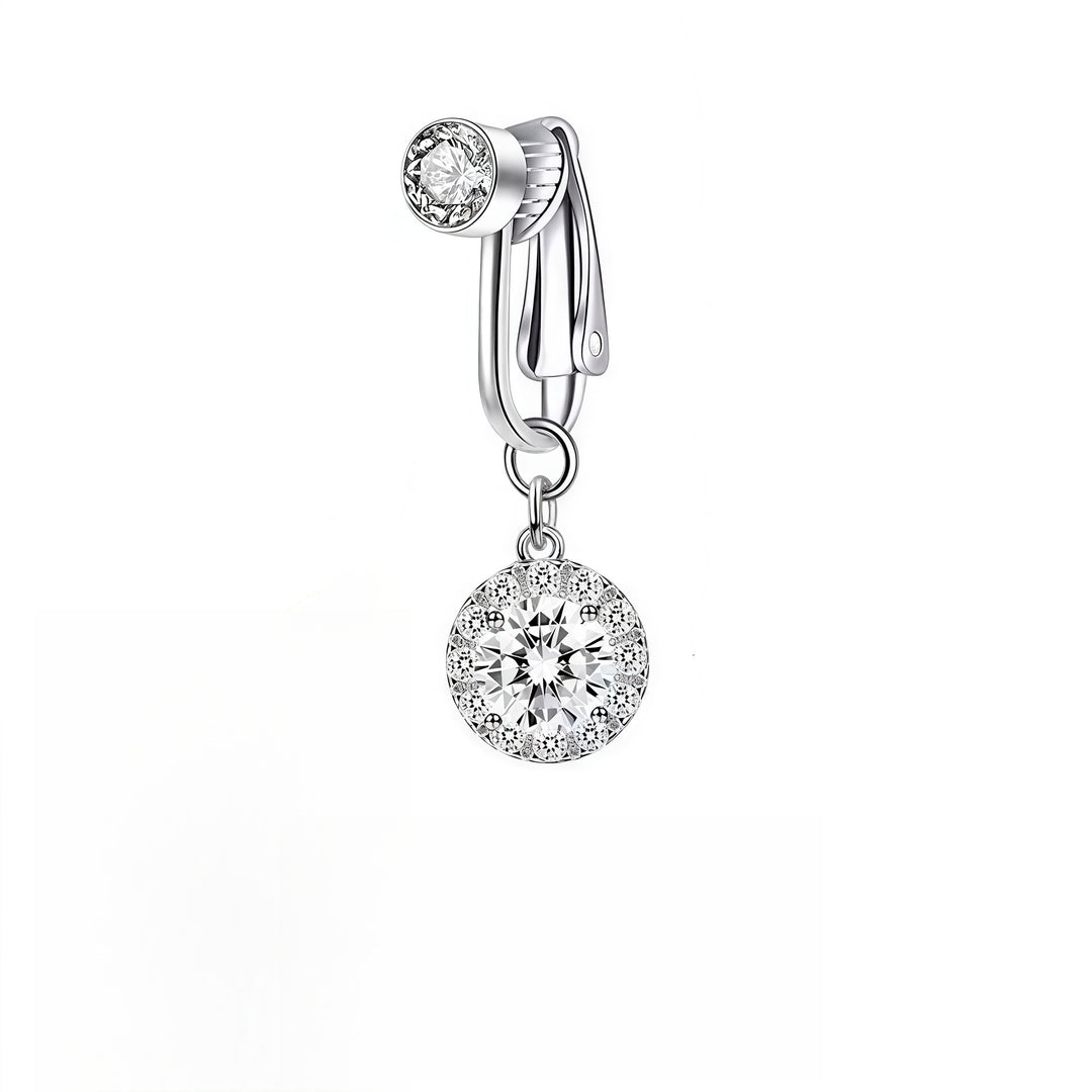 Sterling Silver Non-Piercing Belly Button Ring Set