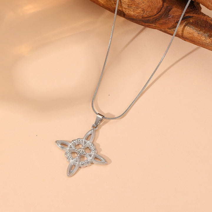 Vintage Celtic Knot Amulet Necklace