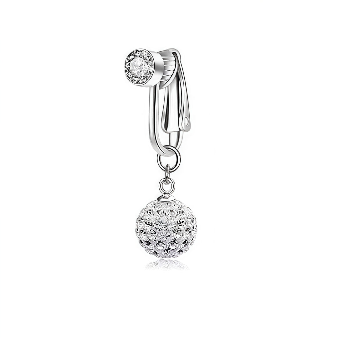 Sterling Silver Non-Piercing Belly Button Ring Set