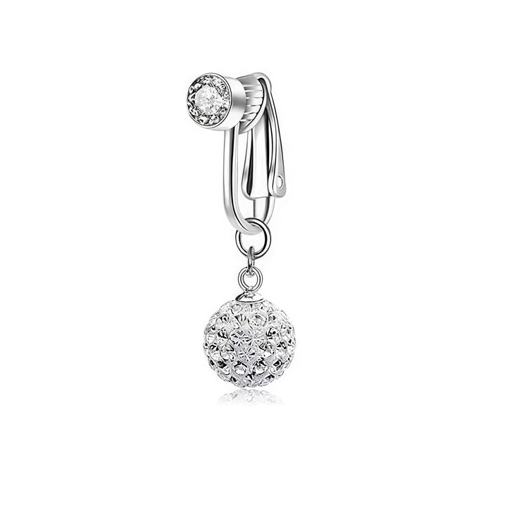 Sterling Silver Non-Piercing Belly Button Ring Set