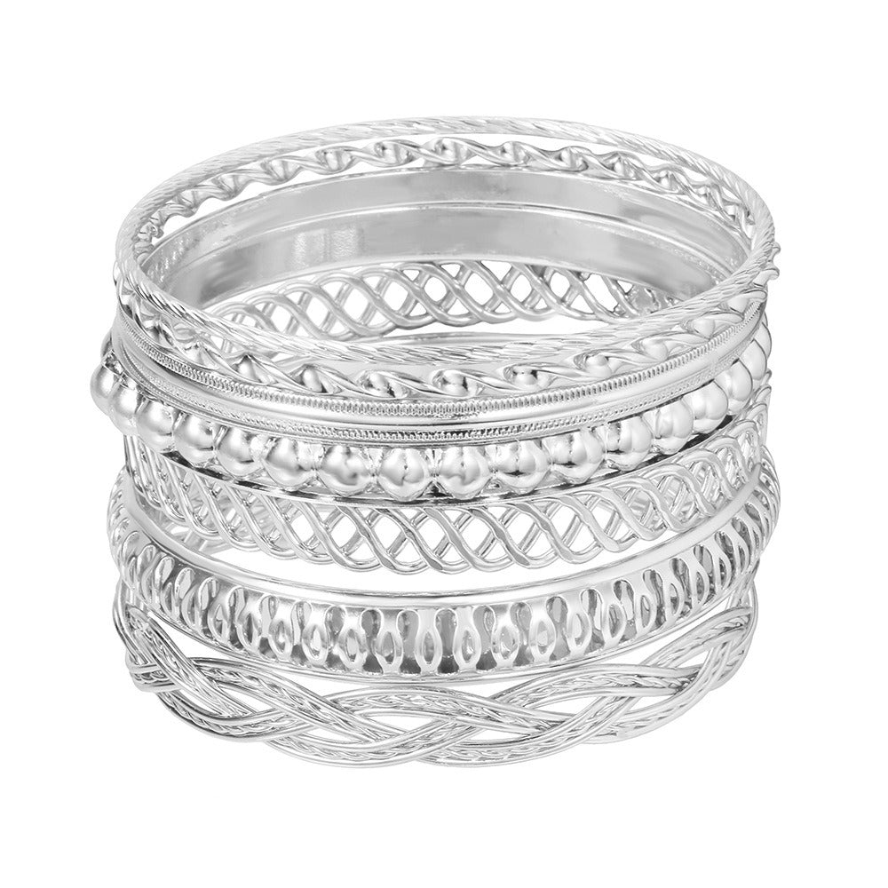 Vintage Boho Stackable Bangle Collection