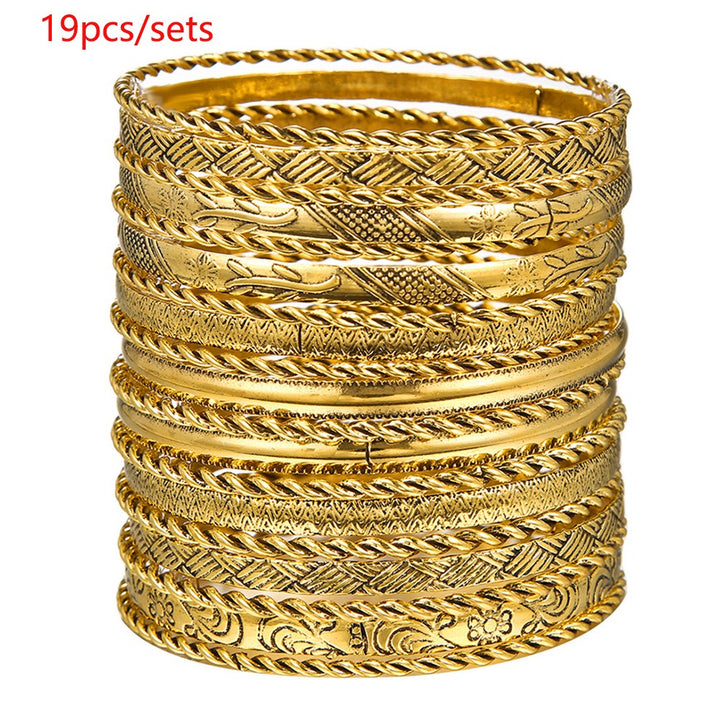 Vintage Boho Stackable Bangle Collection