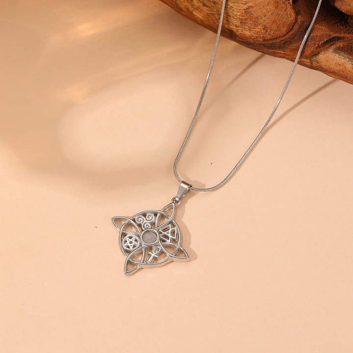 Vintage Celtic Knot Amulet Necklace
