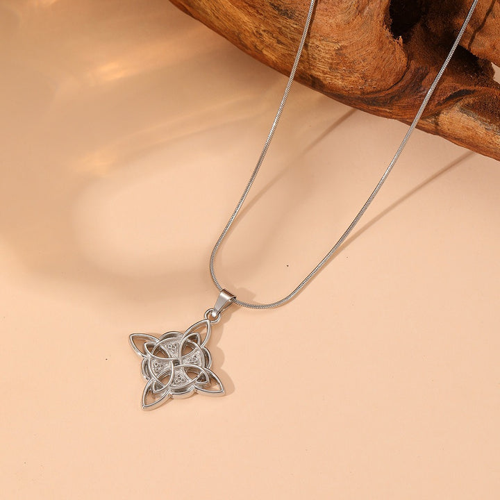 Vintage Celtic Knot Amulet Necklace