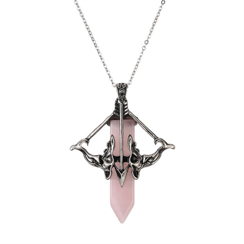 Cupid's Sword Natural Crystal Pendant