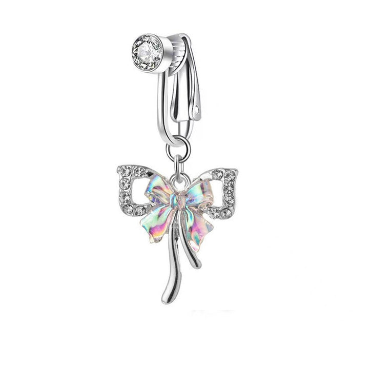 Sterling Silver Non-Piercing Belly Button Ring Set