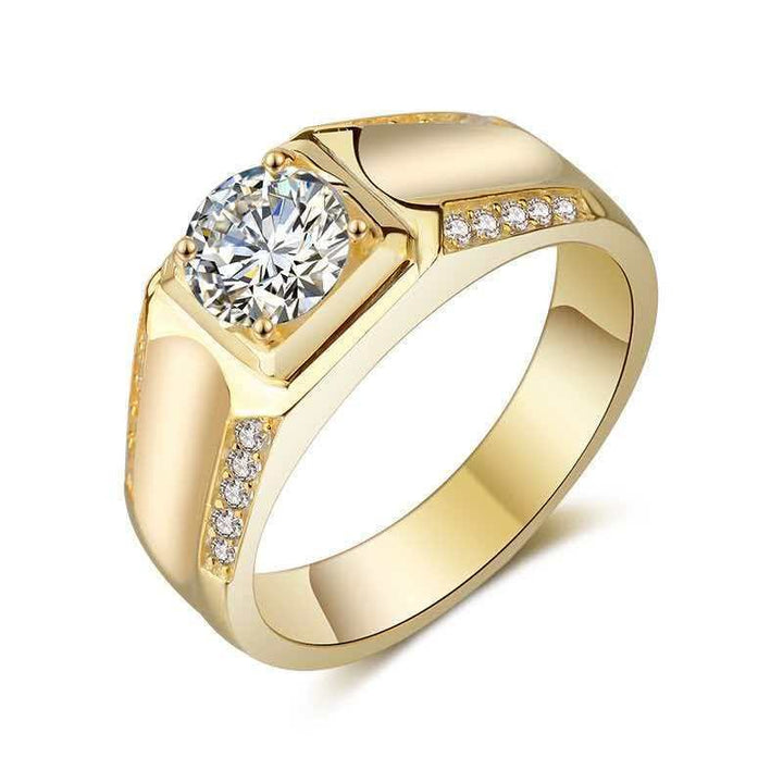 S925 Silver Handcrafted Vintage Geometric Moissanite Wide Band Ring