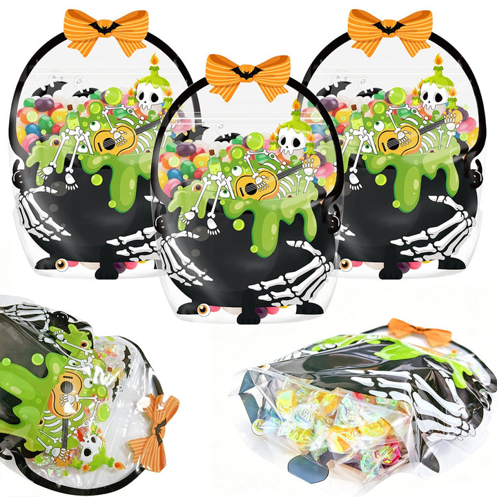 Halloween Party Fun Cute Transparent Candy Treat Bags
