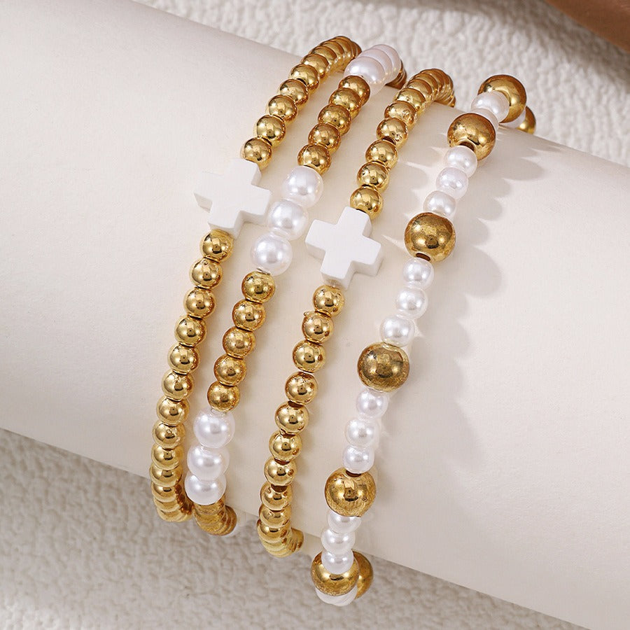 Boho Glow Deluxe Stackable Bracelet Stacks Set