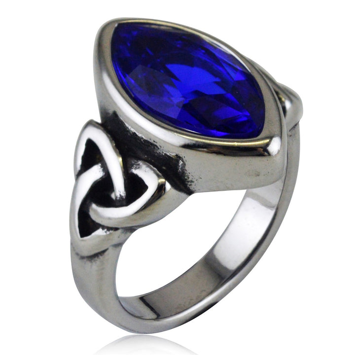 Celtic Knot Legacy Vintage Marquise Gem Ring