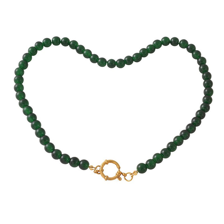 Blank Canvas 14K Gold Plated Toggle Clasp DIY Beaded Necklace