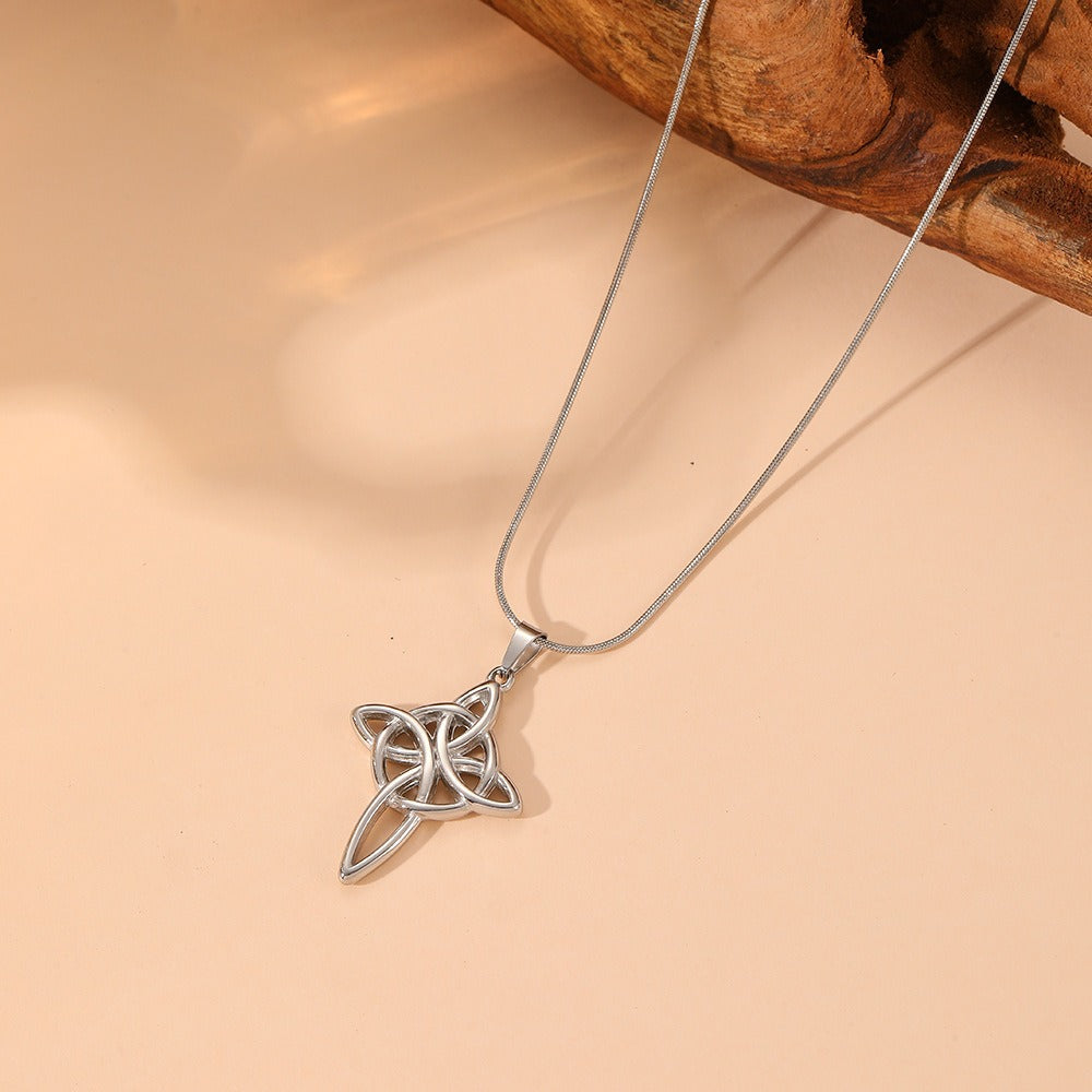 Vintage Celtic Knot Amulet Necklace