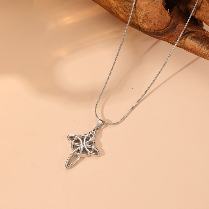 Vintage Celtic Knot Amulet Necklace