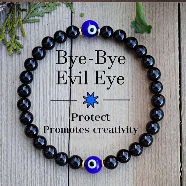 Crystal Energy Bracelet - Natural Gemstone Luck Bracelet European & American Niche Healing-Style Jewelry