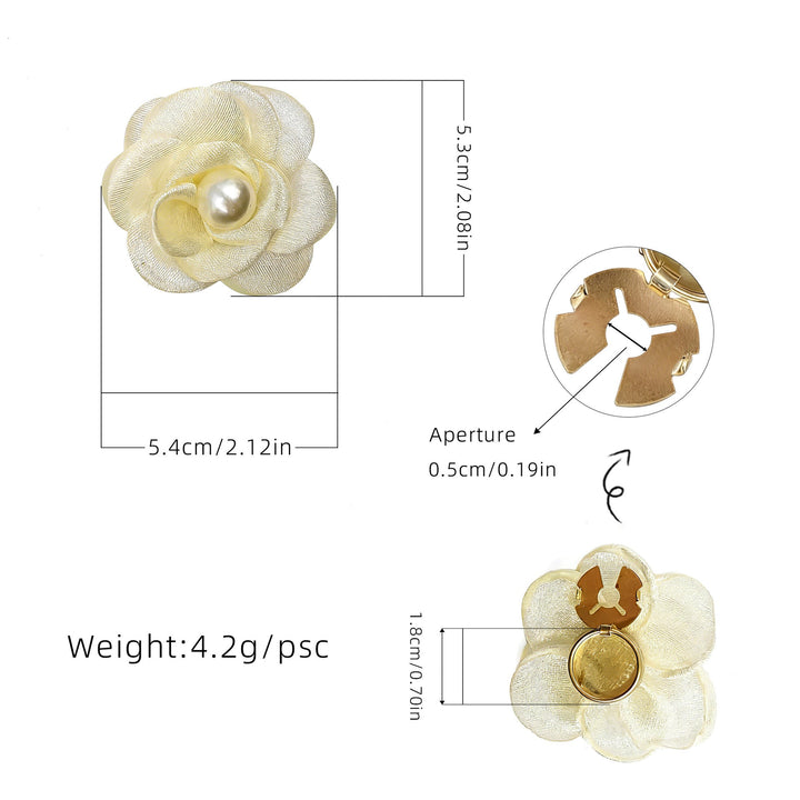 Vintage Charm Interchangeable Cufflink & Brooch Set Elegant Accents for Wrist & Chest
