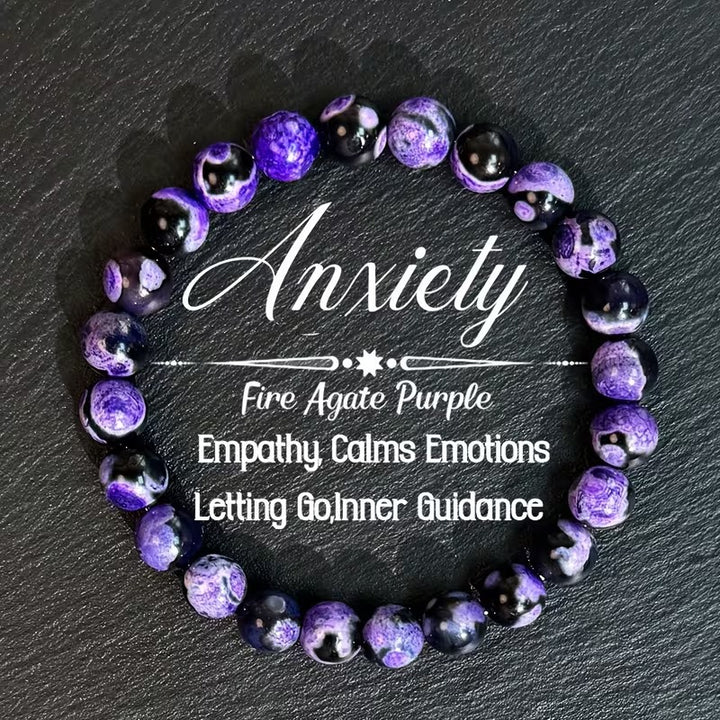 Crystal Energy Bracelet - Natural Gemstone Luck Bracelet European & American Niche Healing-Style Jewelry