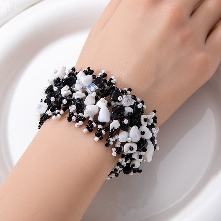 Boho Natural Chip Stone Bracelet